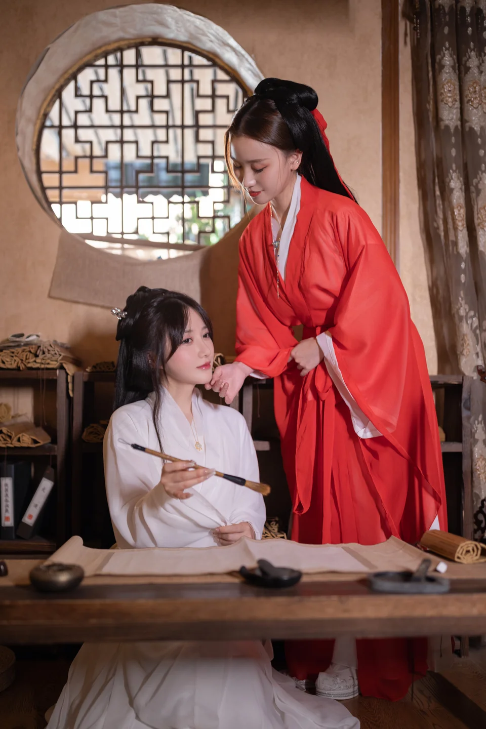 鱼子酱Fish - 双人古装 [154P-1.27GB]  tg@simisebaisi 【丝足阁】072.webp